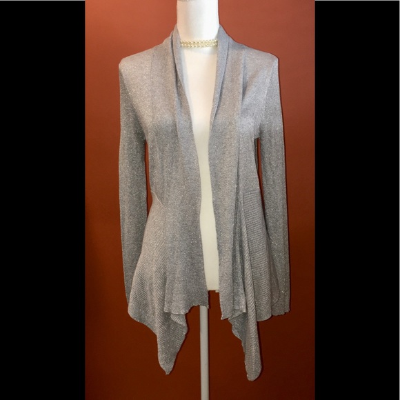 Verve Ami Sweaters - NWT🔥VERVE AMI SILVER SPARKLE SWEATER